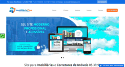 Desktop Screenshot of imobiliariaplus.com.br