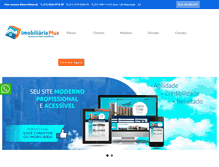 Tablet Screenshot of imobiliariaplus.com.br
